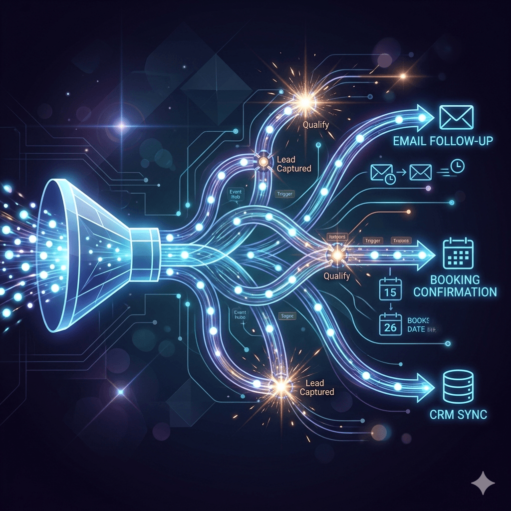 Automation and growth systems illustration